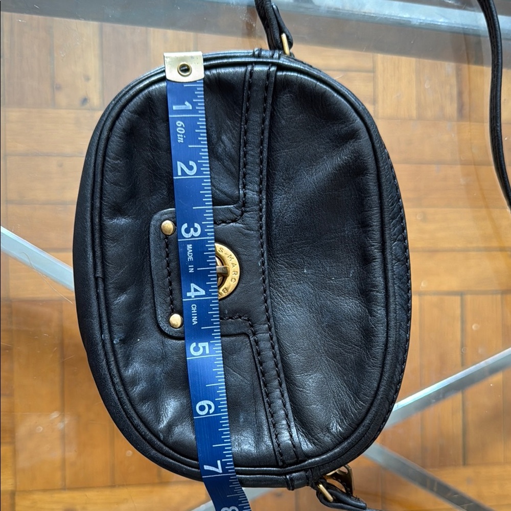 Marc by Marc Jacobs Black Leather Crossbody Bag - Picture 10 of 11